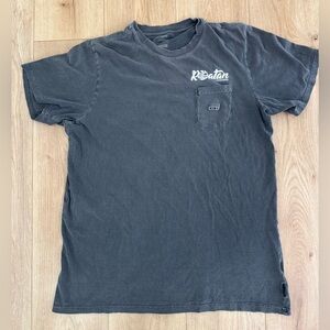 Billabong Roatan Honduras Wave Washed Graphic T-Shirt Gray XL Vintage Surf Tee